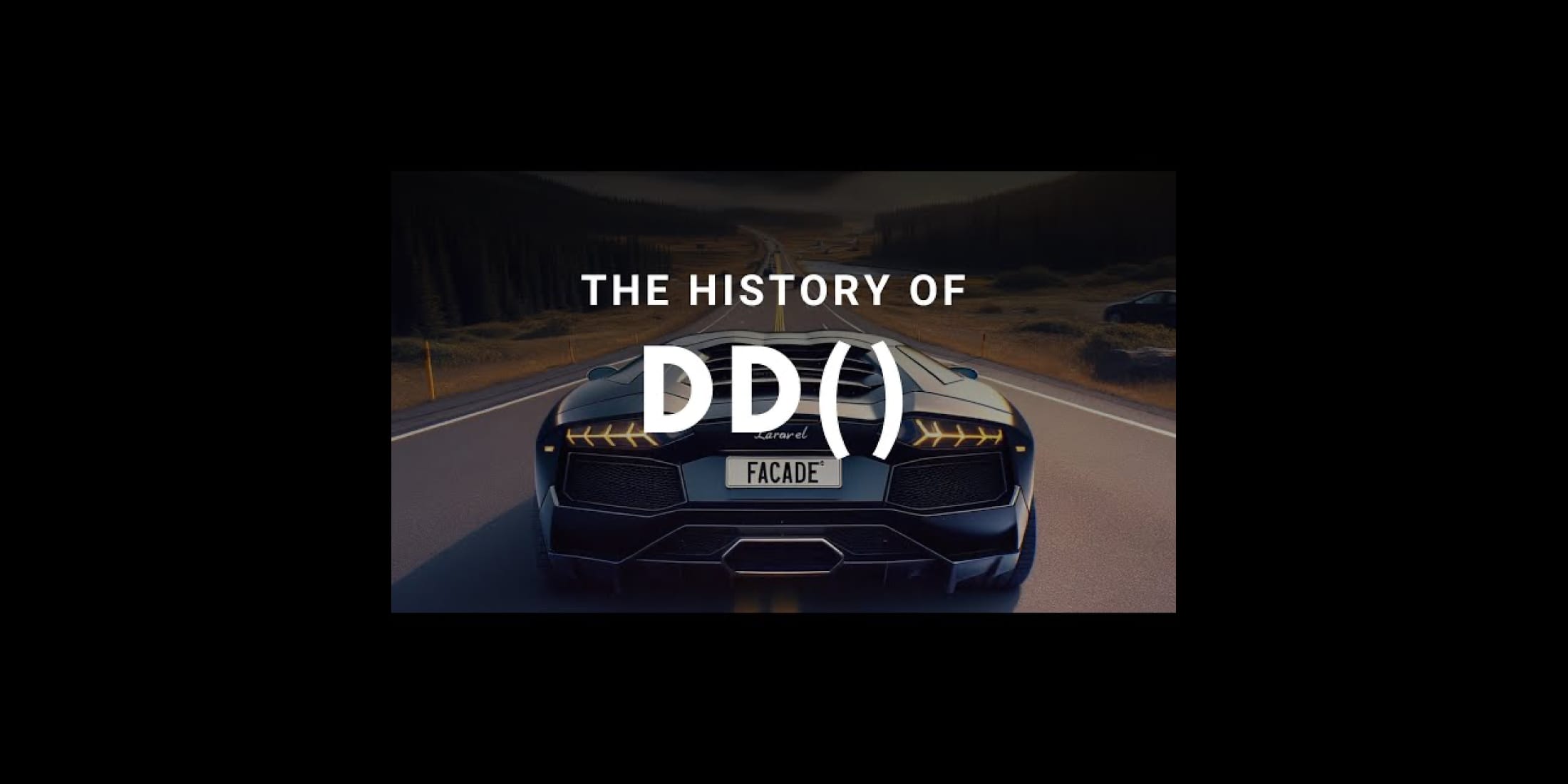 The history of Laravel's dd function